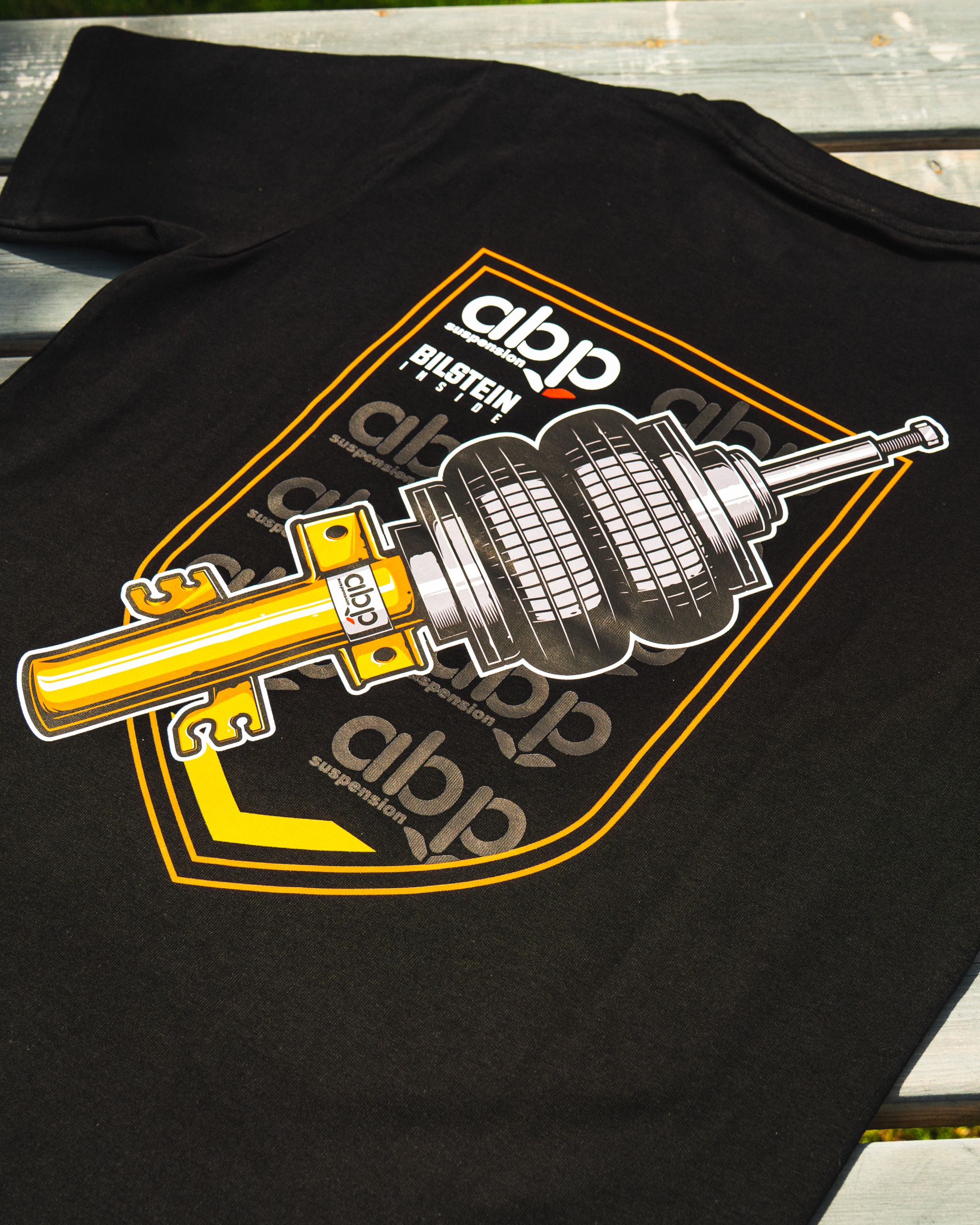 ABP T-Shirt with ABP Shield Detailed Back