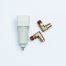 Auto draining 1/4" ports water trap with 3/8" fitting kit
