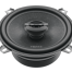 A round black car audio speaker labeled "HERTZ" sits isolated against a white background, featuring four mounting brackets and a visible central cone.