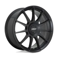 Rotiform DTM wheels in Satin Black