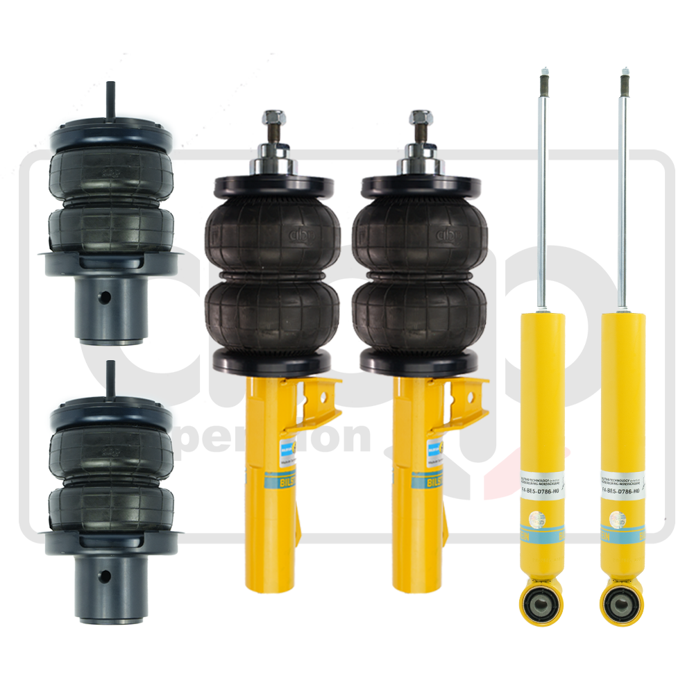 DREXLER Front & Rear Shock Absorbers Kit For SEAT Leon (5F1) 2014-2020 – Gas Twin Tube – 4 Piece Set