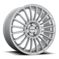 Rotiform BUC wheels in Gloss Silver finish