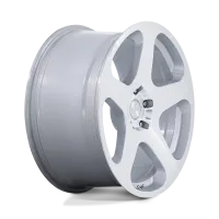 Rotiform NUE wheels in Gloss Silver with Machined Face 3