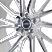 A silver alloy wheel with a multi-spoke design, featuring the text "DIEWE WHEELS" at the hub, against a plain white background.