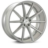 Vossen VFS-1 wheels in a Satin Silver finish. Suitable for a Volkswagen Transporter fitment.