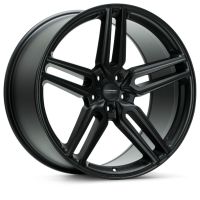 Vossen HF-1 Wheels in the Satin Black finish. Suitable for a Land Rover Defender 90 & 110 fitment.