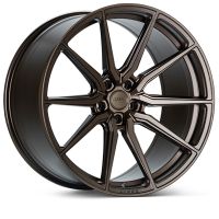 Vossen HF-3 wheels in the Satin Bronze finish. Suitable for the Land Rover Defender 90 & 110 fitment.