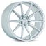 Vossen HF-3 wheels in the Satin Silver finish. Suitable for the Land Rover Defender 90 & 110 fitment.