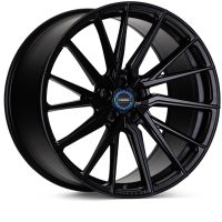 Vossen HF-4T wheels in the Satin Black finish, in the 22x10.5 5x120 +38 fitment.