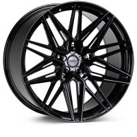 Vossen HF-7 wheels in the Gloss Black finish. Suitable for the Land Rover Defender 90 & 110 fitment.