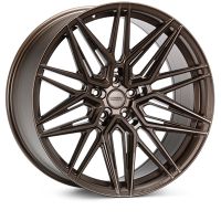 Vossen HF-7 wheels in the Satin Bronze finish, in the 22x10.5 5x120 +38 fitment.