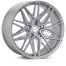 Vossen HF-7 wheels in the Satin Silver finish. Suitable for the Land Rover Defender 90 & 110 fitment.