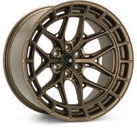 Vossen HFX-1 wheels in the Satin Bronze finish, in the 22x10.5 5x120 + 38 fitment.