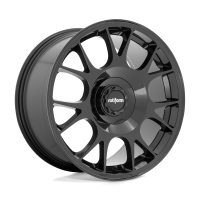 Rotiform TUF-R wheels in the Glossy Black finish, in the 19x8.5 5x112 +45 fitment.