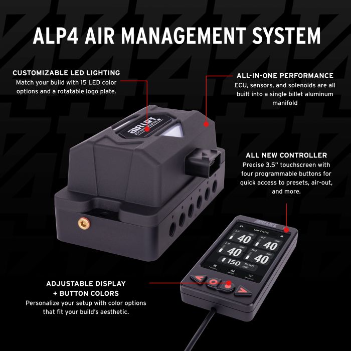 Air Lift ALP4 Complete Management Kit