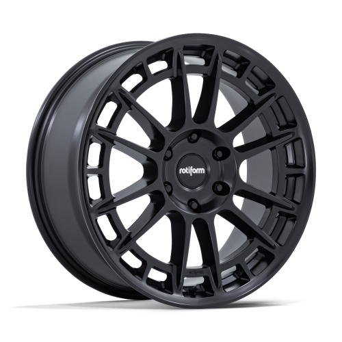 Rotiform OZR-T wheels in a matte black finish.